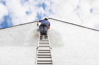Peinture extérieure à Champoulet — façades et ravalement
